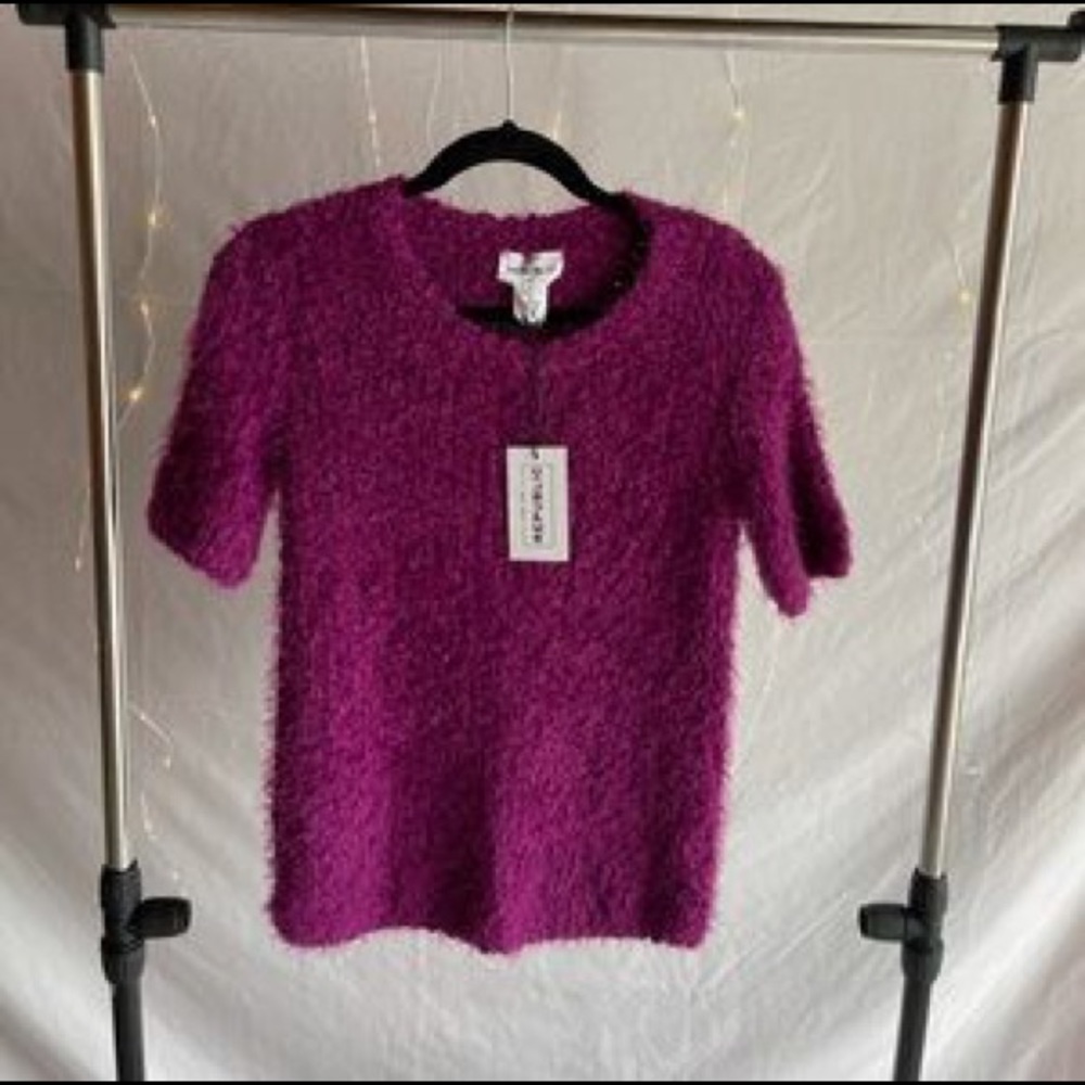 For The Republic Purple Sweater